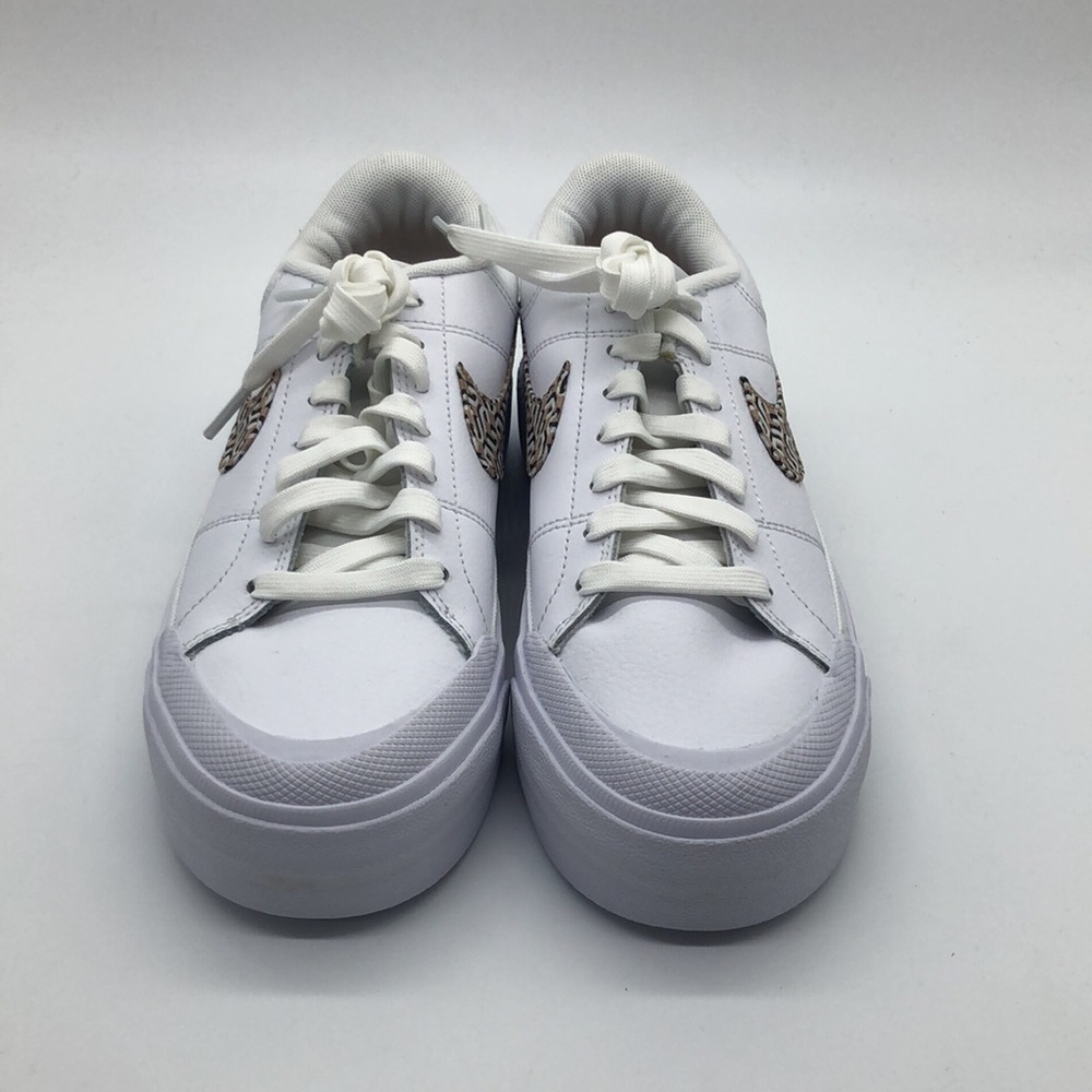 Nike Court Legacy Lift Shoes FD0558 100 White Hemp United - Picture 3 of 5